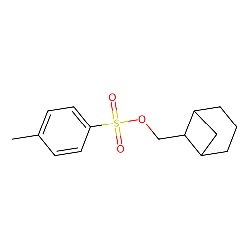 (Bicyclo[3.1.1]heptan-6-yl)methyl 4-methylbenzene-1-sulfonate structure