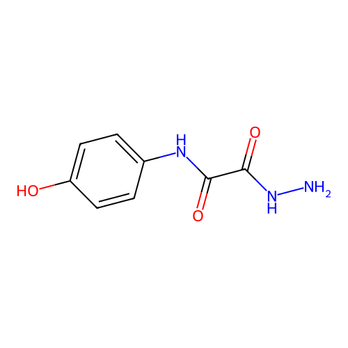 4-Hydroxyoxanilic acid hydrazide structure