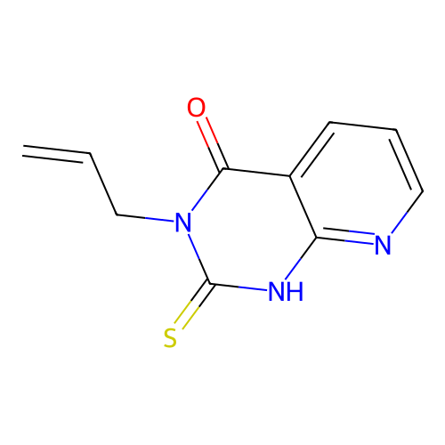 3-allyl-2-mercaptopyrido[2,3-d]pyrimidin-4(3H)-one structure