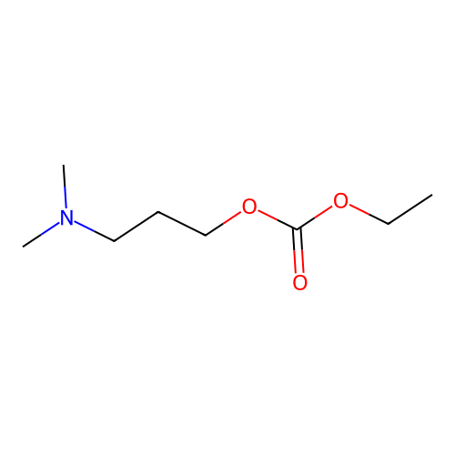 3-(Dimethylamino)propyl ethyl carbonate structure