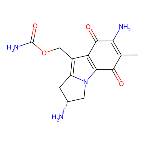 2,7-Diaminomitosene structure