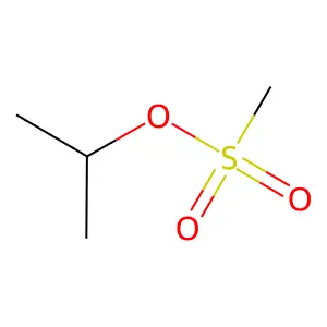 甲基磺酸异丙酯 structure