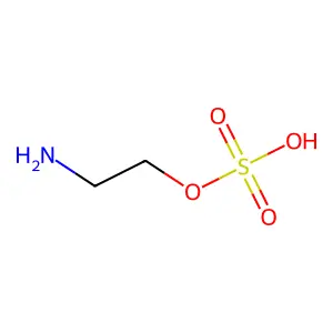 硫酸氨乙酯 structure