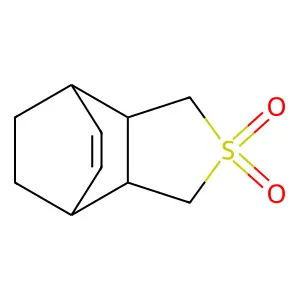 Benzo[c]thiophene, 1,3,3a,4,7,7a-hexahydro-, 2,2-dioxide structure
