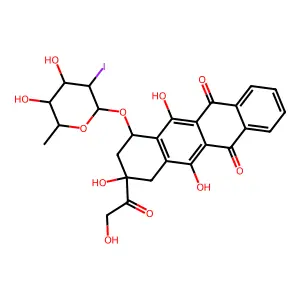 Annamycin structure