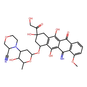 5-Iminocyanomorpholinoadriamycin structure