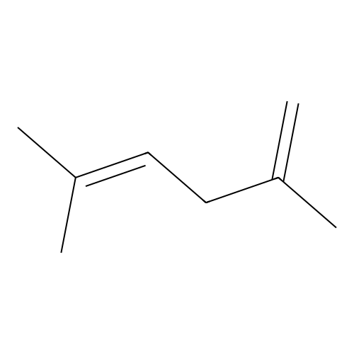2,5-Dimethyl-1,4-hexadiene structure