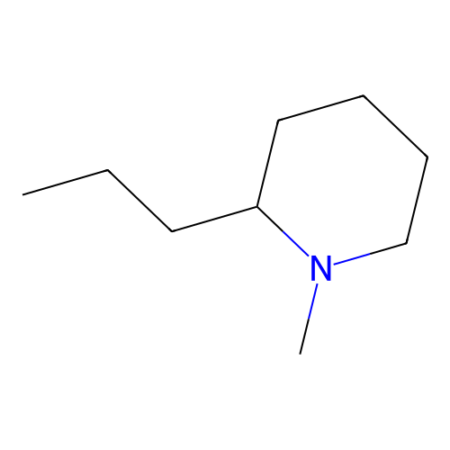 N-甲基毒芹碱 structure