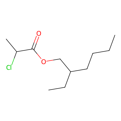 2-Ethylhexyl 2-chloropropanoate structure
