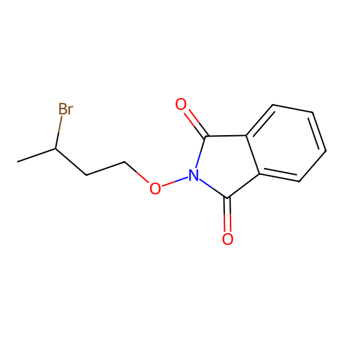 2-(3-Bromobutoxy)-1h-isoindole-1,3(2h)-dione structure