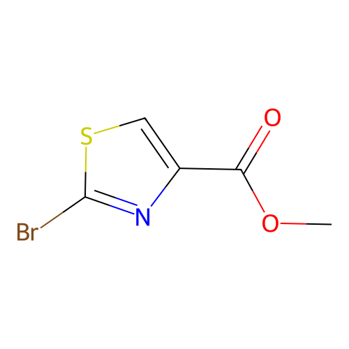 Methyl 2-bromothiazole-4-carboxylate structure