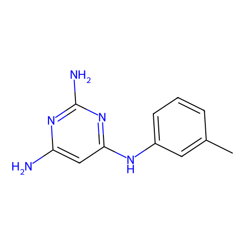 4-N-(3-methylphenyl)pyrimidine-2,4,6-triamine structure