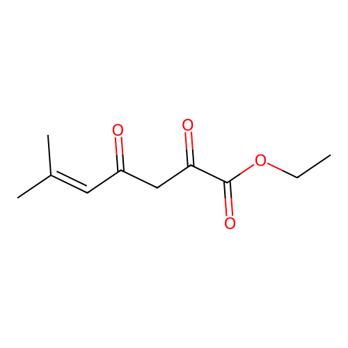5-Heptenoic acid, 6-methyl-2,4-dioxo-, ethyl ester structure