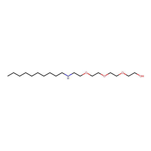 2-(2-{2-[2-(Decylamino)ethoxy]ethoxy}ethoxy)ethan-1-ol structure