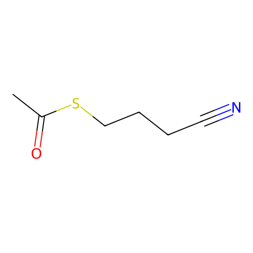 4-Acetylthiobutyronitrile structure