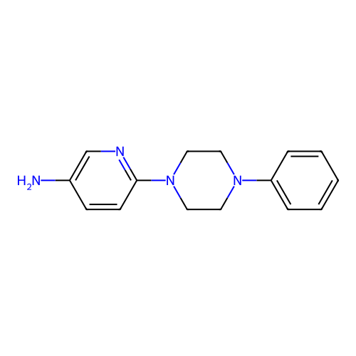 6-(4-Phenylpiperazin-1-yl)pyridin-3-amine structure
