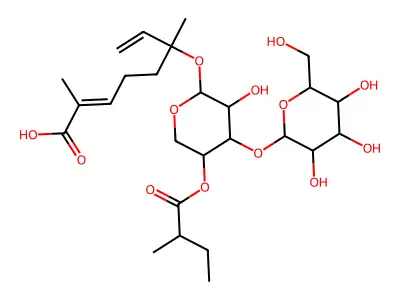 2,6-二甲基-6-(3-O-4-O-2,7-辛二烯酸) structure