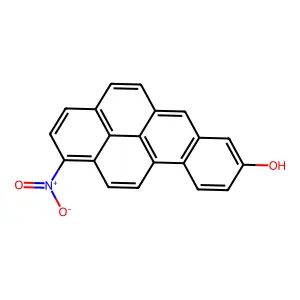 1-Nitrobenzo(a)pyren-8-ol structure