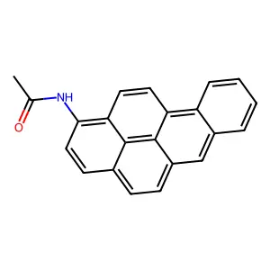 N-苯并(a)芘-1-基乙酰胺 structure