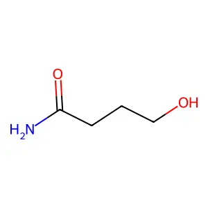 4-羟基丁酰胺 structure