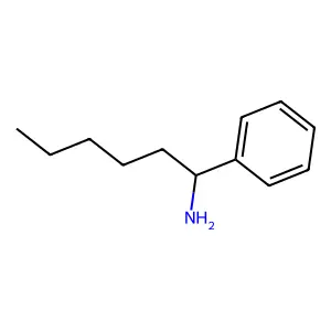 1-苯基己-1-胺 structure