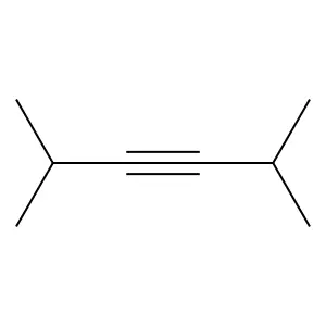 3-Hexyne, 2,5-dimethyl- structure