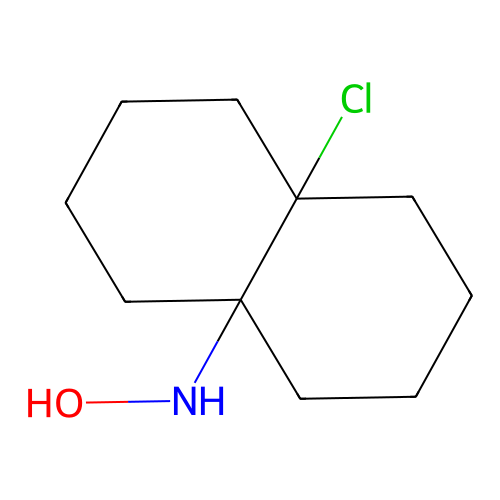 8a-Chloro-n-hydroxyoctahydronaphthalen-4a(2h)-amine structure