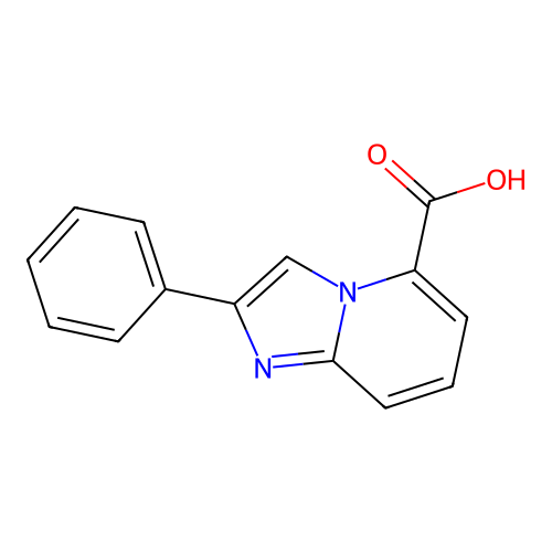 2-Phenylimidazo[1,2-a]pyridine-5-carboxylic acid structure