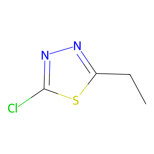 2-Chloro-5-ethyl-1,3,4-thiadiazole structure