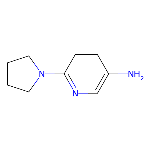 6-(Pyrrolidin-1-yl)pyridin-3-amine structure
