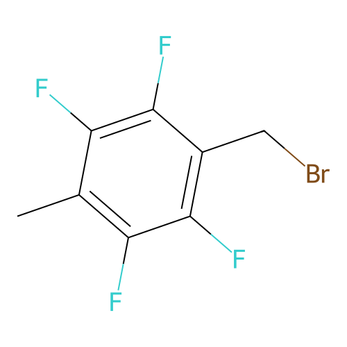 1-Bromomethyl-4-methyl-2,3,5,6-tetrafluorobenzene structure
