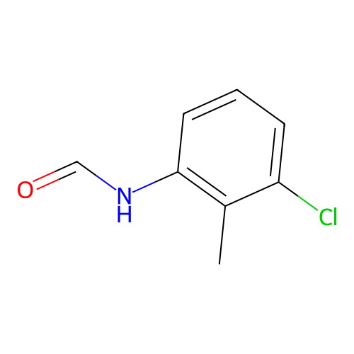 3'-Chloro-o-formotoluidide structure