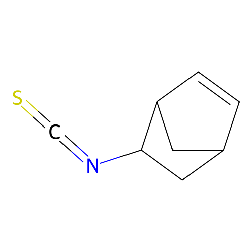 5-Isothiocyanatobicyclo[2.2.1]hept-2-ene structure