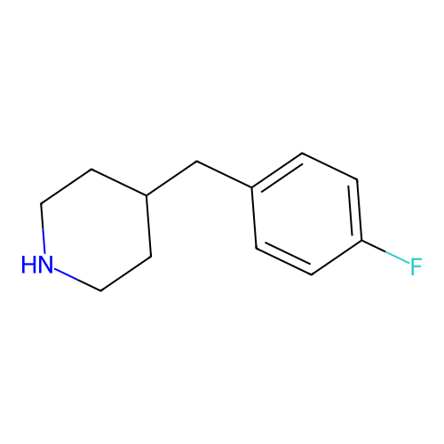 4-(4-Fluoro-benzyl)-piperidine structure