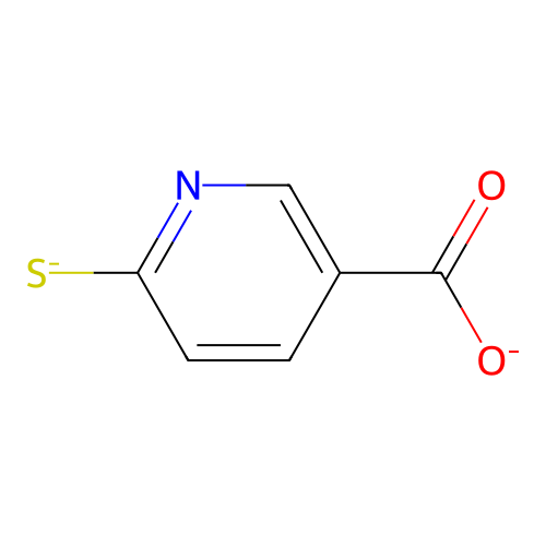6-Sulfanylnicotinic acid structure