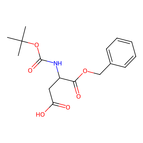 4-(Benzyloxy)-3-{[(tert-butoxy)carbonyl]amino}-4-oxobutanoic acid structure