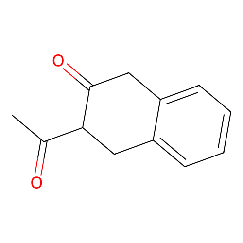 3-Acetyl-3,4-dihydronaphthalen-2(1h)-one structure