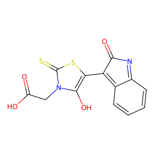 Thiazolidinone core, 18 structure