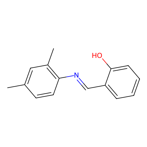 ALPHA-(2,4-XYLYLIMINO)-O-CRESOL structure