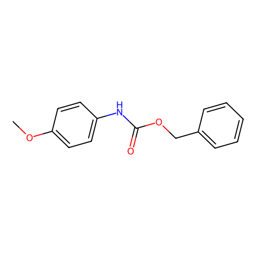 Benzyl (4-methoxyphenyl)carbamate structure