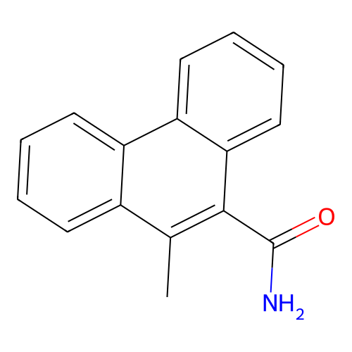 10-甲基菲-9-甲酰胺 structure