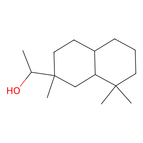 1-(2,8,8-Trimethyldecahydronaphthalen-2-yl)ethan-1-ol structure