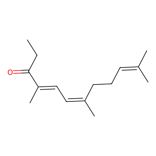 4,6,10-Dodecatrien-3-one, 4,7,11-trimethyl- structure