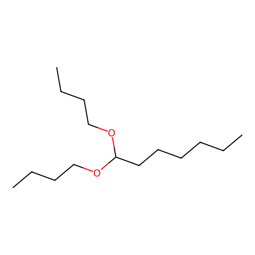 1,1-Dibutoxyheptane structure