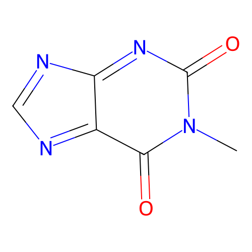 1-Methylpurine-2,6-dione structure
