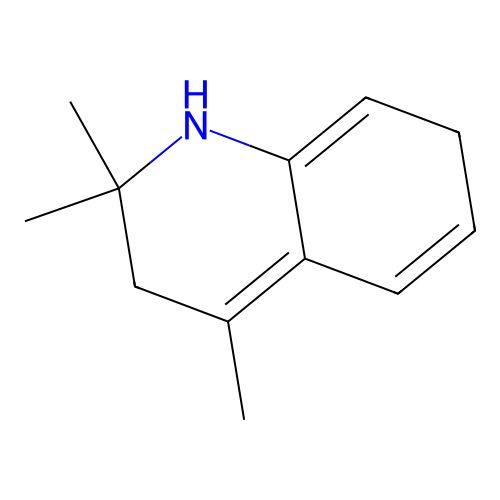 2,2,4-trimethyl-3,7-dihydro-1H-quinoline structure