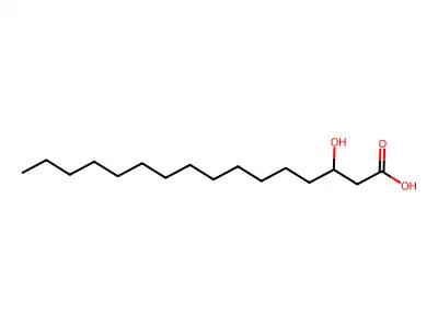 5-(tetradecyloxy)-2-furoyl-coenzyme A structure