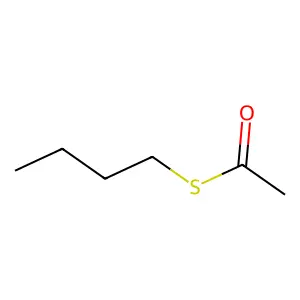 S-Butyl ethanethioate structure