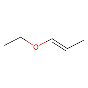 1-丙烯基乙基醚 structure
