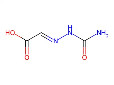 Glyoxylic acid semicarbazone structure